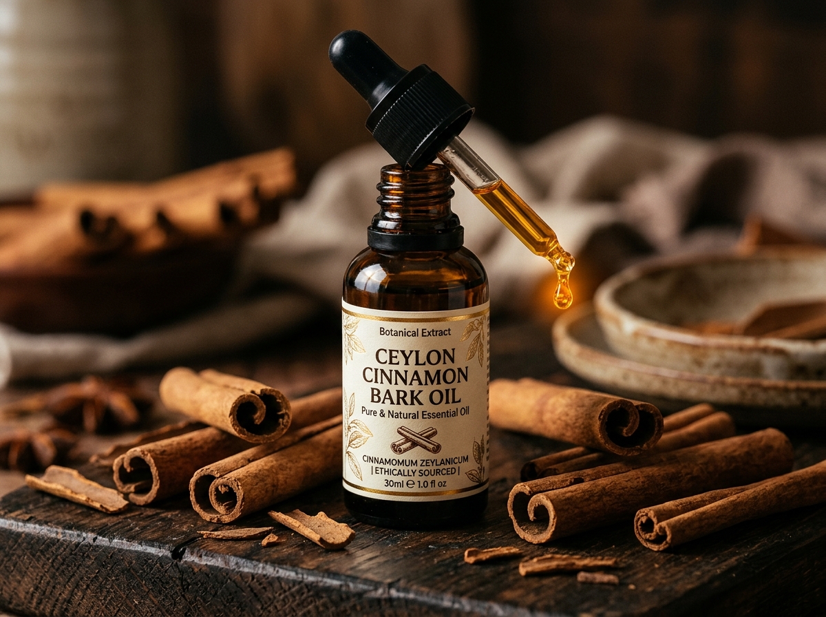 Pure Ceylon Cinnamon Bark Essential Oil