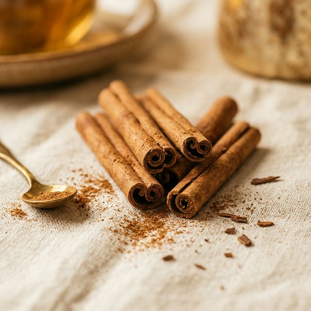 Premium cinnamon sticks from Amber & Bark